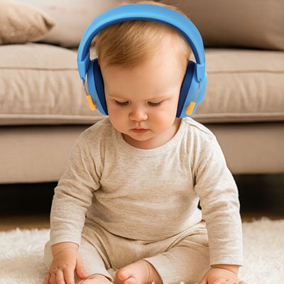 Casque anti bruit bébé facile à ajuster pour tout-petits