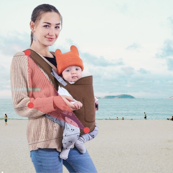 PORTE BEBE | EN TISSU RESPIRANT - Universbbmaman