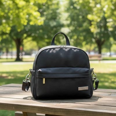 Sac a langer bebe résistant avec poche frontale