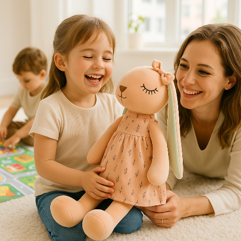 Peluche lapin | Douceur Bio