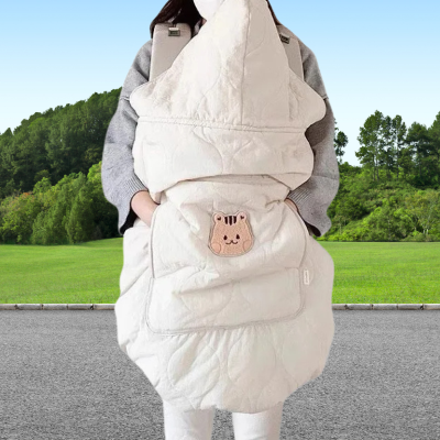 Couverture-de-portage-blanc-écureuil