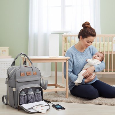 ac a langer multifonction avec biberons et accessoires pour bebe 