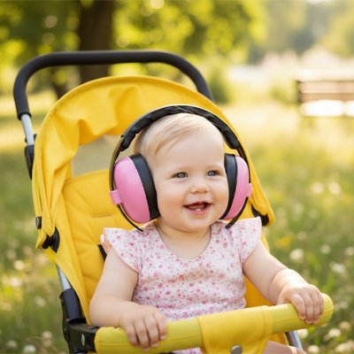 Casque anti bruit bébé protection auditive certifiée