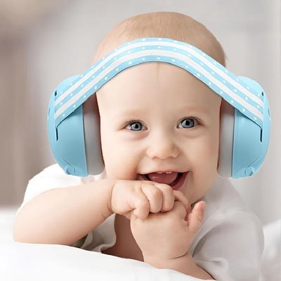 Casque anti bruit bébé protection oreilles sensibles