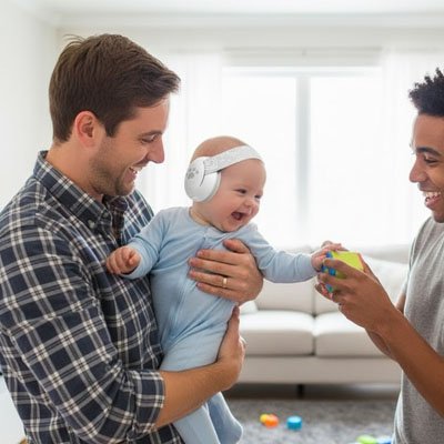 Casque anti bruit bébé réduction décibels audition fragile