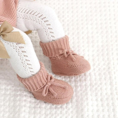 Chausson bébé pastel adapté à toutes tenues