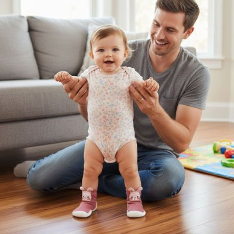Chaussure bebe respirante pour le printemps et l’automne