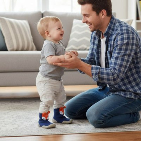 Chaussure bebe robuste adaptée aux activités quotidiennes des tout-petits