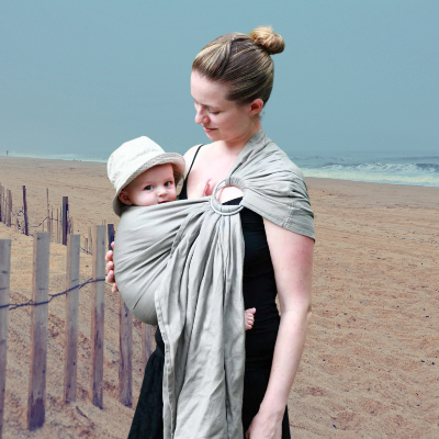 Écharpe de portage bébé chapeaux