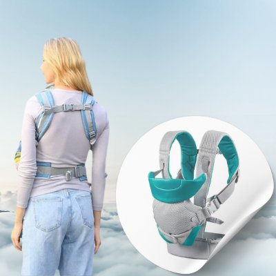 Porte bébé physiologique | Convertible - Universbbmaman