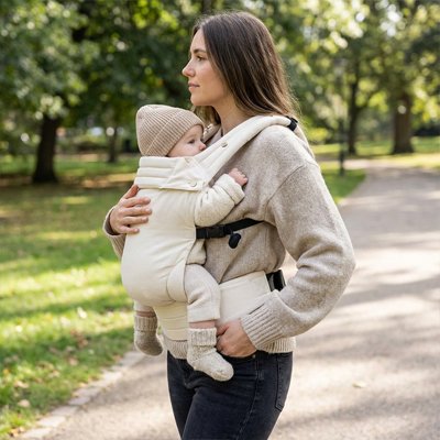 Porte bebe respirant confort thermique bébé parent