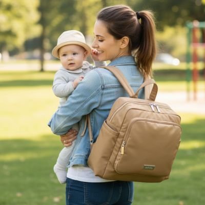 Sac a dos a langer bretelles rembourrées confortables
