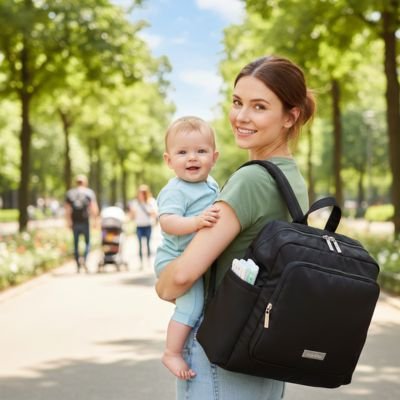 Sac a dos a langer grande capacité sorties bébé