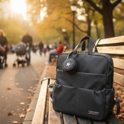 Sac a langer a dos format compact sorties bébé