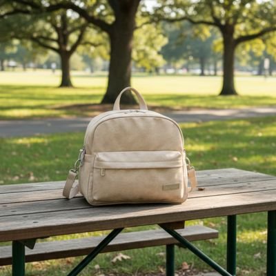 Sac a langer bebe double compartiment zippé fonctionnel