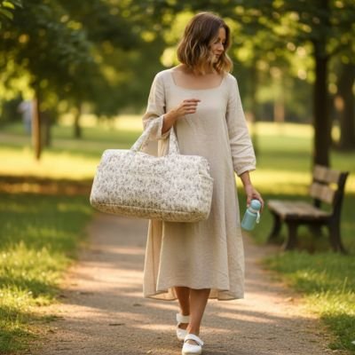 Sac a langer format XXL grande capacité rangement