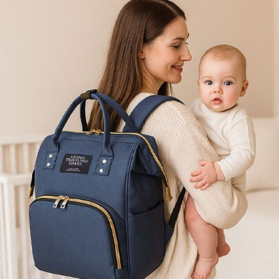 Sac a langer imperméable facile d’entretien pour sorties bébé