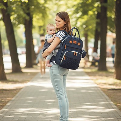 Sac a langer pratique pour sorties exterieures avec bebe